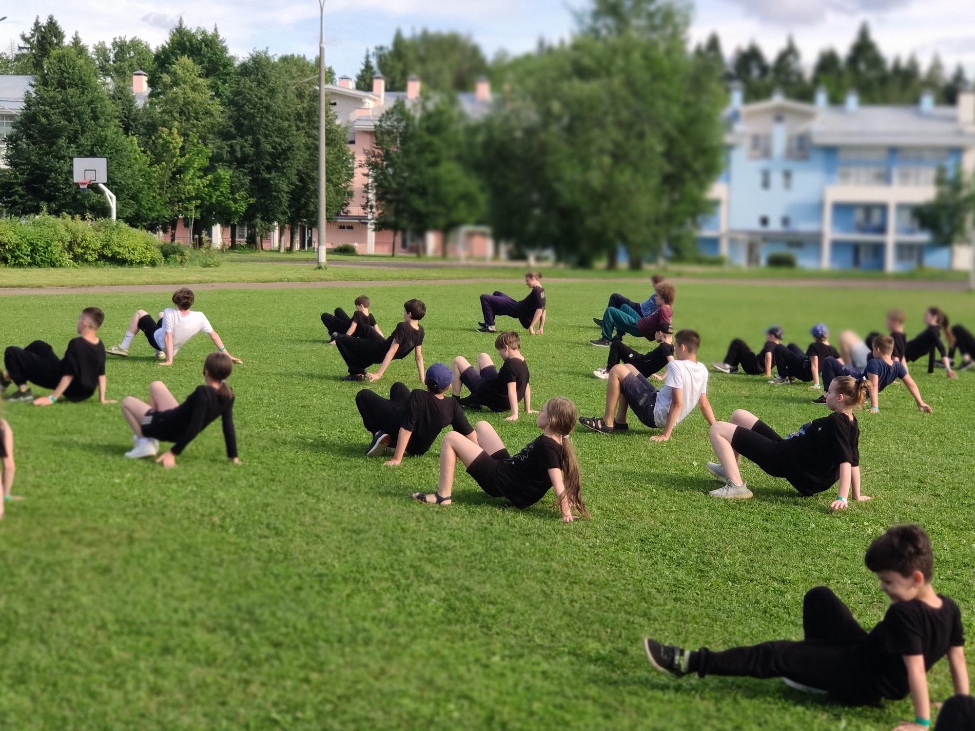 Утренняя тренировка на улице. Фото 27
